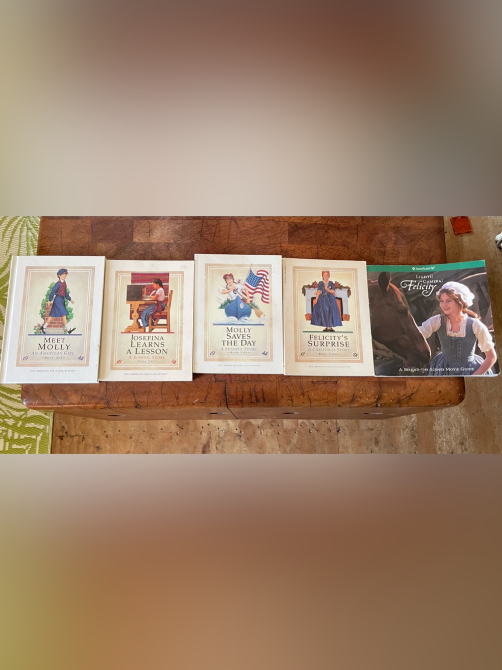 Set of Three Five American Girl Books